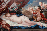 Antonio Balestra (Verona, 12 agosto 1666 – Verona, 21 aprile 1740). Venere con amorini. Olio su tela, cm 131x183