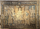 Arazzo fiammingo in seta e lana risalente al XVII secolo - Casa Matilde