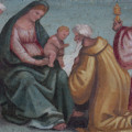 Esposizione Predella F. Signorelli - Predella con Storie della Vergine, Francesco Signorelli (1527) 