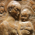 FABBRI ARTE  - Madonna con Bambino, bottega di A. Rossellino, seconda metà del XV secolo - Fabbri Antichità